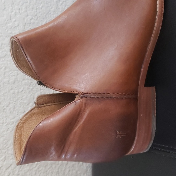 Frye melissa shootie booties congac leather - Picture 5 of 9